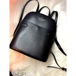 NWOT Kate Spade Black Backpack Staci Dome